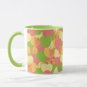 Taza Ornamento con las manzanas