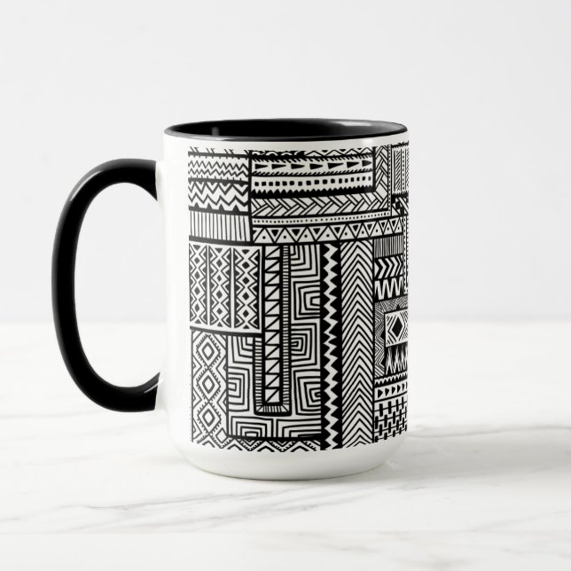 Taza Ornamento étnico (Izquierda)
