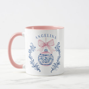 Taza Ornamento navideño de Chinoiserie para el año 2010