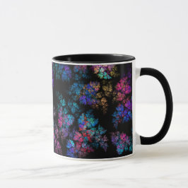Taza Ornamentos de hoja delgada - fractal