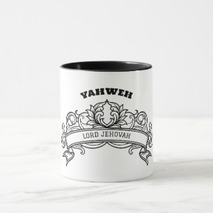 Taza Ornata Yahweh