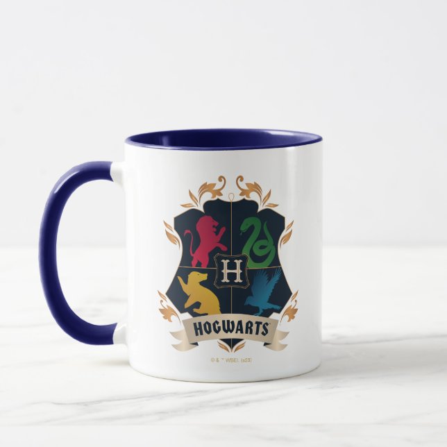 Taza Ornate HOGWARTS™ House Escudo (Izquierda)