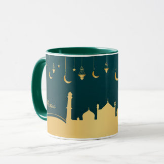 Taza Oro árabe islámico personalizado