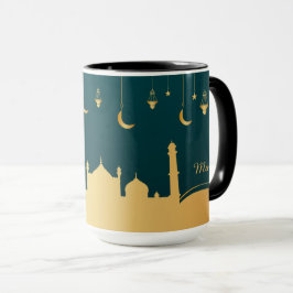 Taza Oro árabe islámico personalizado