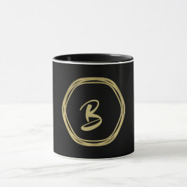 Taza Oro Glam & Anillos Negros (Cualquier Color) Glam M