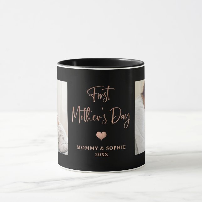 Taza Oro rosa | Foto Script First Mother's Day (Centro)