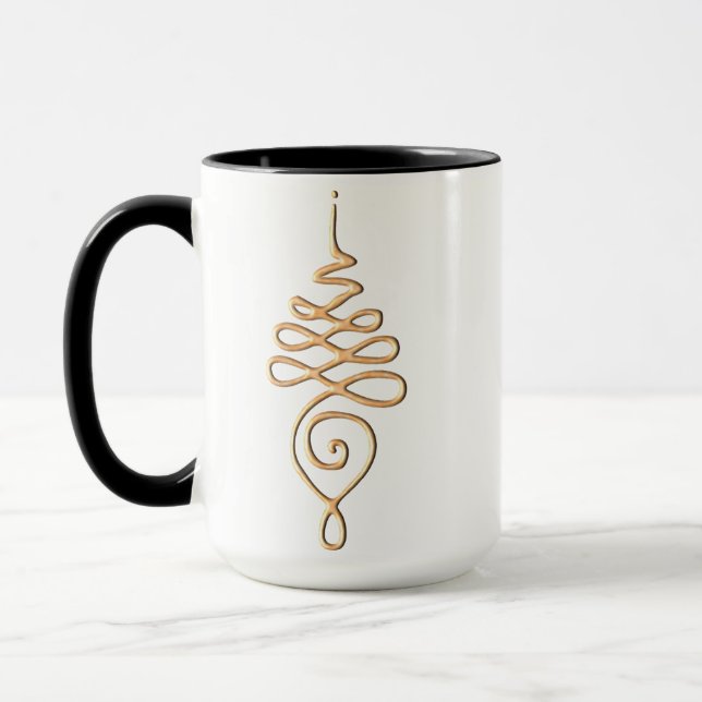 Taza Oro Unalome  (Izquierda)