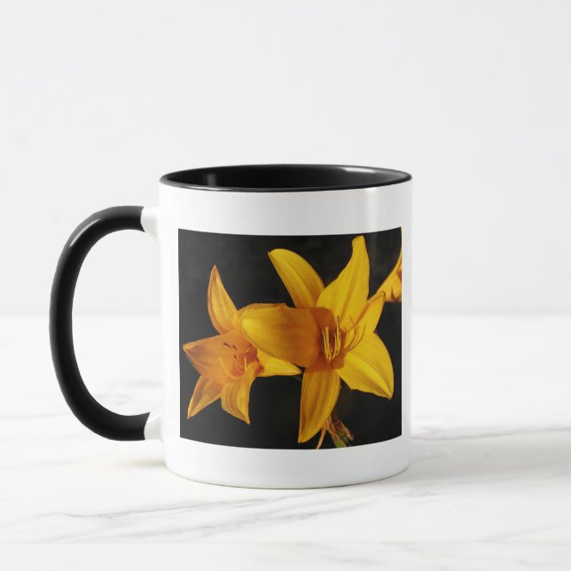 Taza Orquídea amarilla (Izquierda)