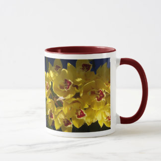 Taza Orquídeas amarillas