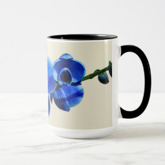 Taza Orquídeas azules