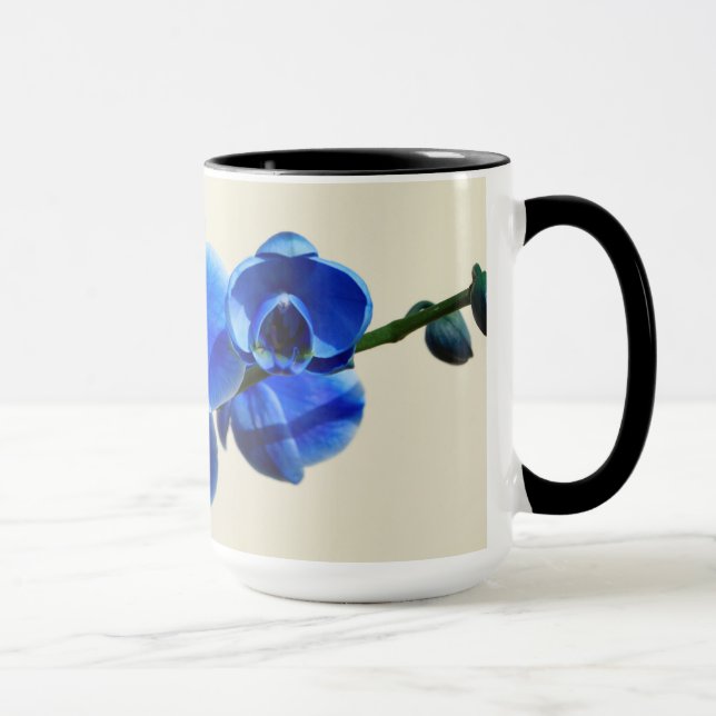 Taza Orquídeas azules (Derecha)