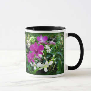 Taza Orquídeas de Magenta