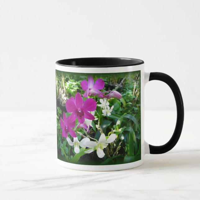 Taza Orquídeas de Magenta (Derecha)