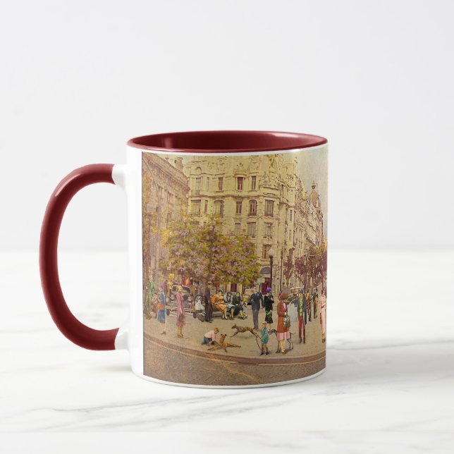 Taza Os Aliados, Porto. 1935 (Izquierda)