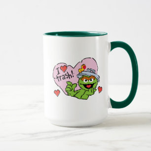 Taza Oscar "Amo la basura" Valentine