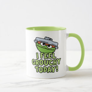 Taza Oscar el Grouch   Hoy Me Siento Grouchy.