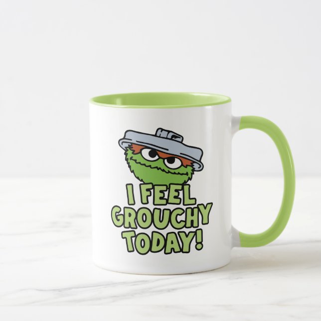 Taza Oscar el Grouch | Hoy Me Siento Grouchy. (Derecha)