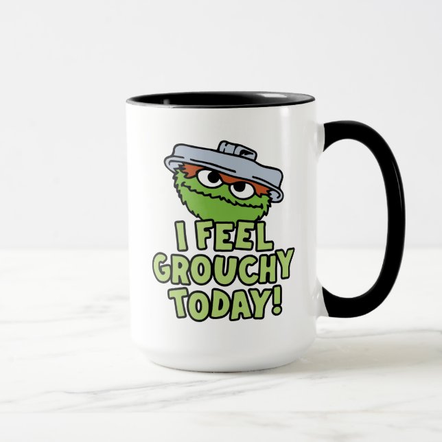 Taza Oscar el Grouch | Hoy Me Siento Grouchy. (Derecha)