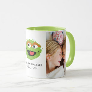 Taza Oscar el Grouch   Mejor abuela - Foto