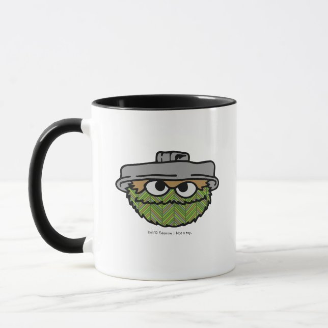 Taza Oscar el Grouch | Retroceso de los años 80 (Izquierda)