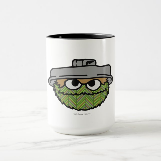 Taza Oscar el Grouch | Retroceso de los años 80 (Centro)
