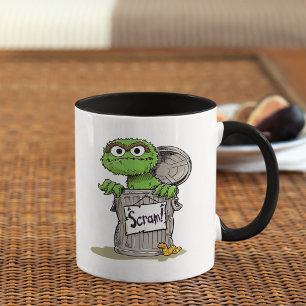 Taza Oscar el Gruñón Lárgate