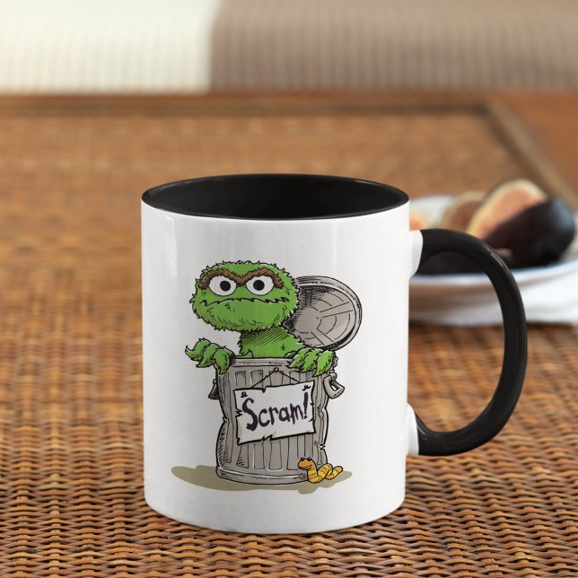 Taza Oscar el Gruñón Lárgate (Subido por el creador)