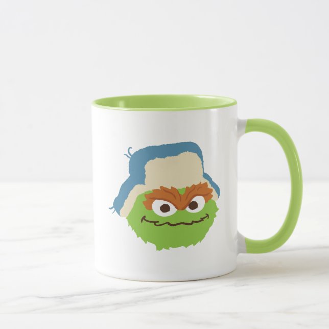Taza Oscar el rostro de Grouch Woodland (Derecha)