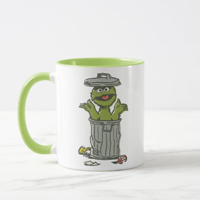 Taza Oscar the Grouch Vintage (Izquierda)