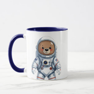 Taza Osito Astronauta Minimalista