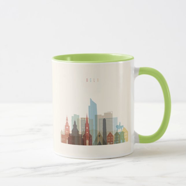 Taza Oslo, Noruega| Cielo urbano (Derecha)