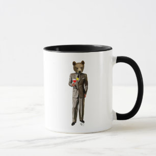 Taza Oso con cóctel