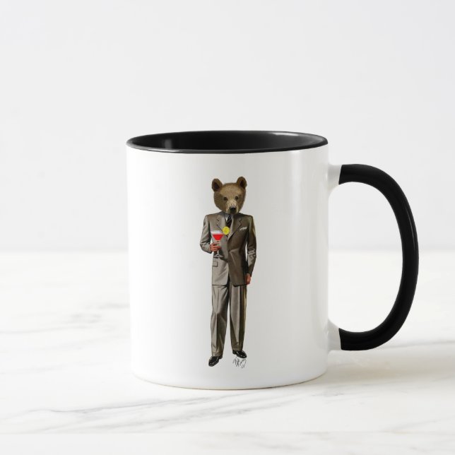 Taza Oso con cóctel (Derecha)