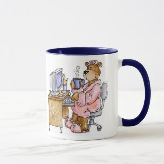 Taza Oso de la vida del trabajo
