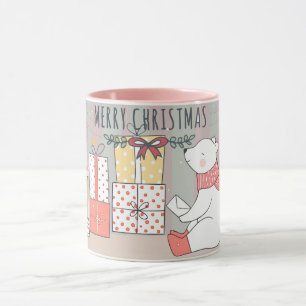 Taza Oso de Navidades hábiles