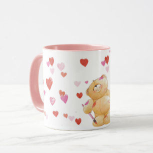 Taza Oso de peluche y pulso