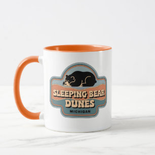 Taza Oso durmiente Dunes 70 Retro Michigan Vintage