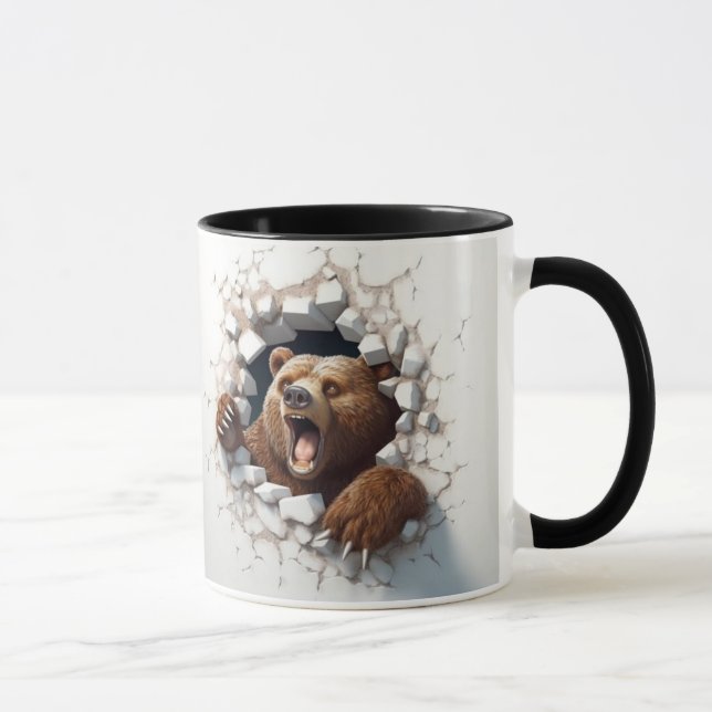 Taza Oso en la pared rota (Derecha)