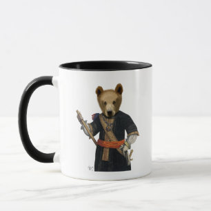 Taza Oso en las barras azules 2