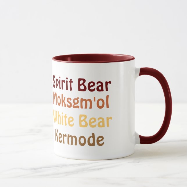 Taza Oso espiritual (Derecha)