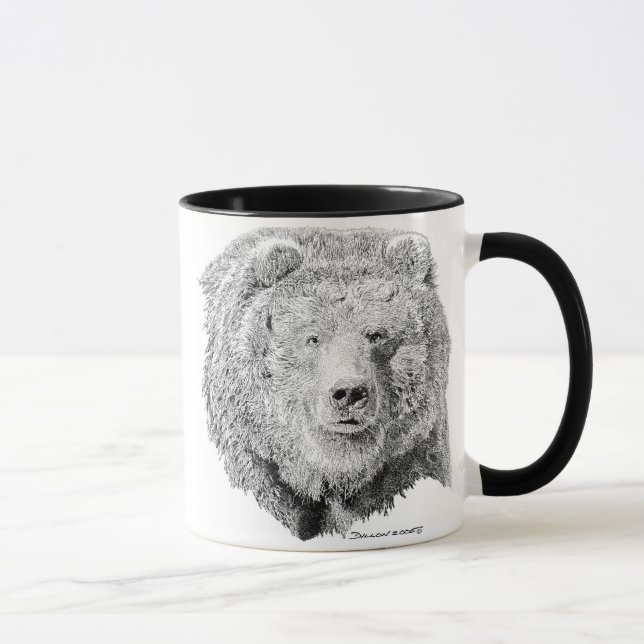 Taza Oso grizzly (Derecha)
