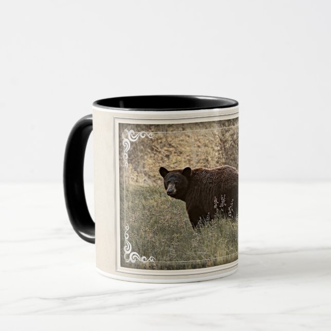 Taza Oso Negro - Belleza (Anverso izquierdo)