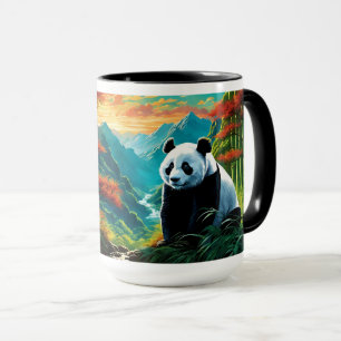 Taza Oso Panda en las nubes