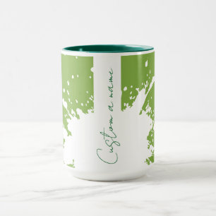 Taza Oso Panda Lindo Hojas Tropicales Dos Tonos Persona