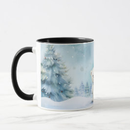 Taza Oso Polar Cute Invierno Wonderland Mug