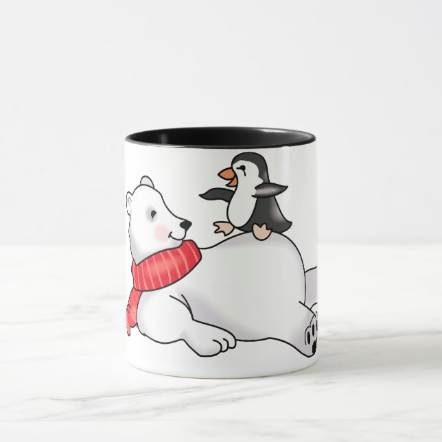 Taza Oso Polar y Pingüino (Centro)