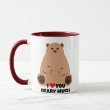 Oso Valentine Mug - Te Amo Mucho Regalo