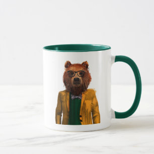 Taza Oso vestido mejor