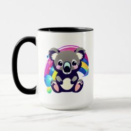 Taza Oso y arcoiris kitanos personalizados