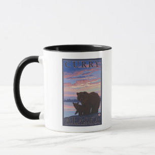 Taza Oso y Cub - curry, Alaska